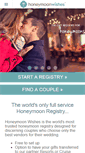 Mobile Screenshot of honeymoonwishes.com